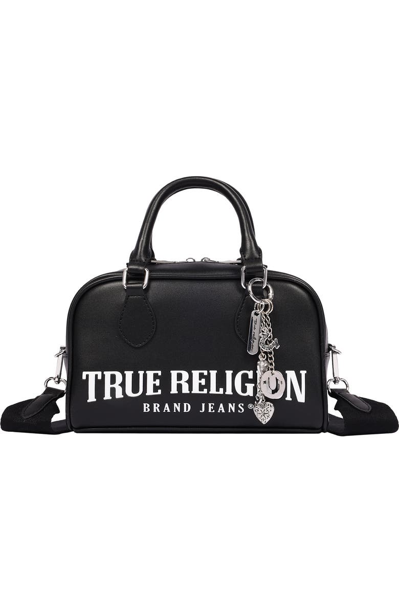 True Religion Bombe Logo Satchel, Main, color,