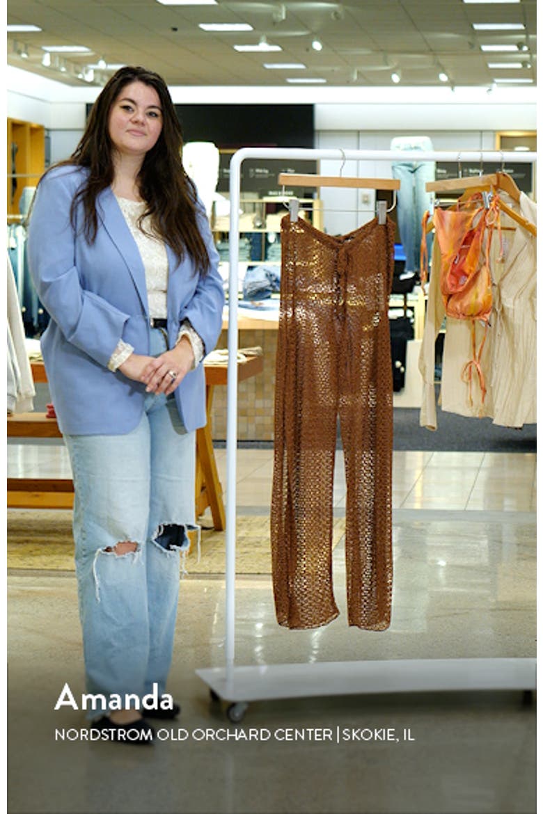 Golden Lace Cover-Up Pants video