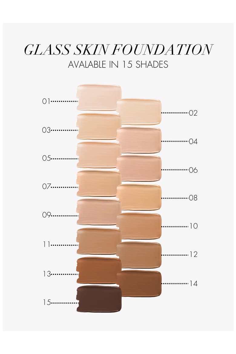 Glass Skin Foundation, Alternate, color, 15 DEEP C