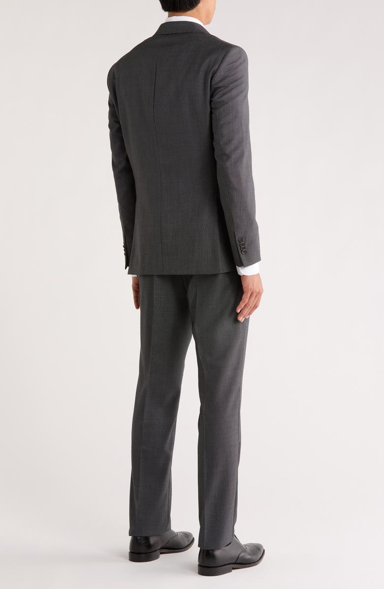 No Ordinary Joe by Ted Baker Jake Grey Solid Wool Suit, Alternate, color, 