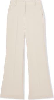 Reiss Leona Belted Flare Hem Pants