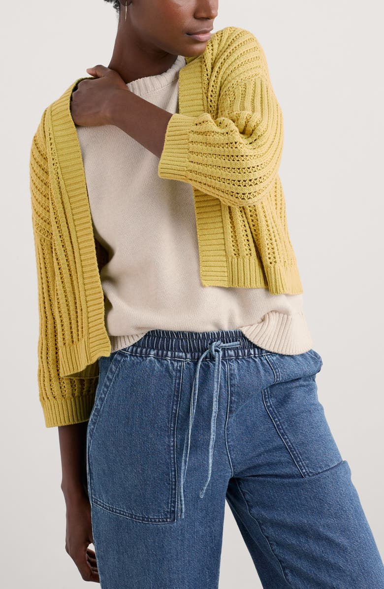 Seasalt Cornwall Tinners Way Cardigan, Main, color, Knit Melange Seedling