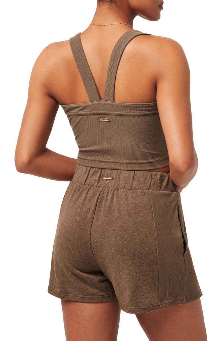 TravisMathew Our Little Secret Crop Tank, Alternate, color, Cocoa Brown