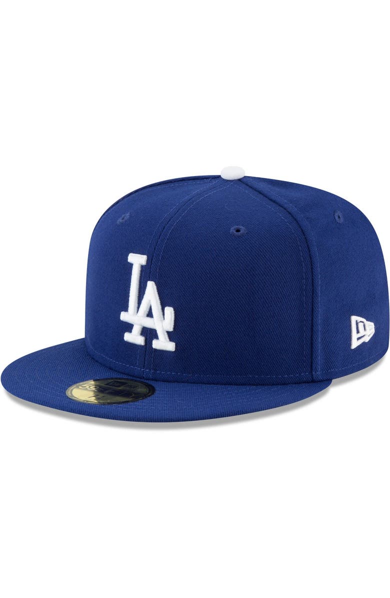 New Era Men's New Era Royal Los Angeles Dodgers 60th Anniversary Authentic Collection On-Field 59FIFTY Fitted Hat, Alternate, color, 