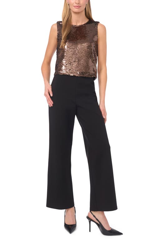 Halogenr Halogen(r) Sequin Shell Top In Brown