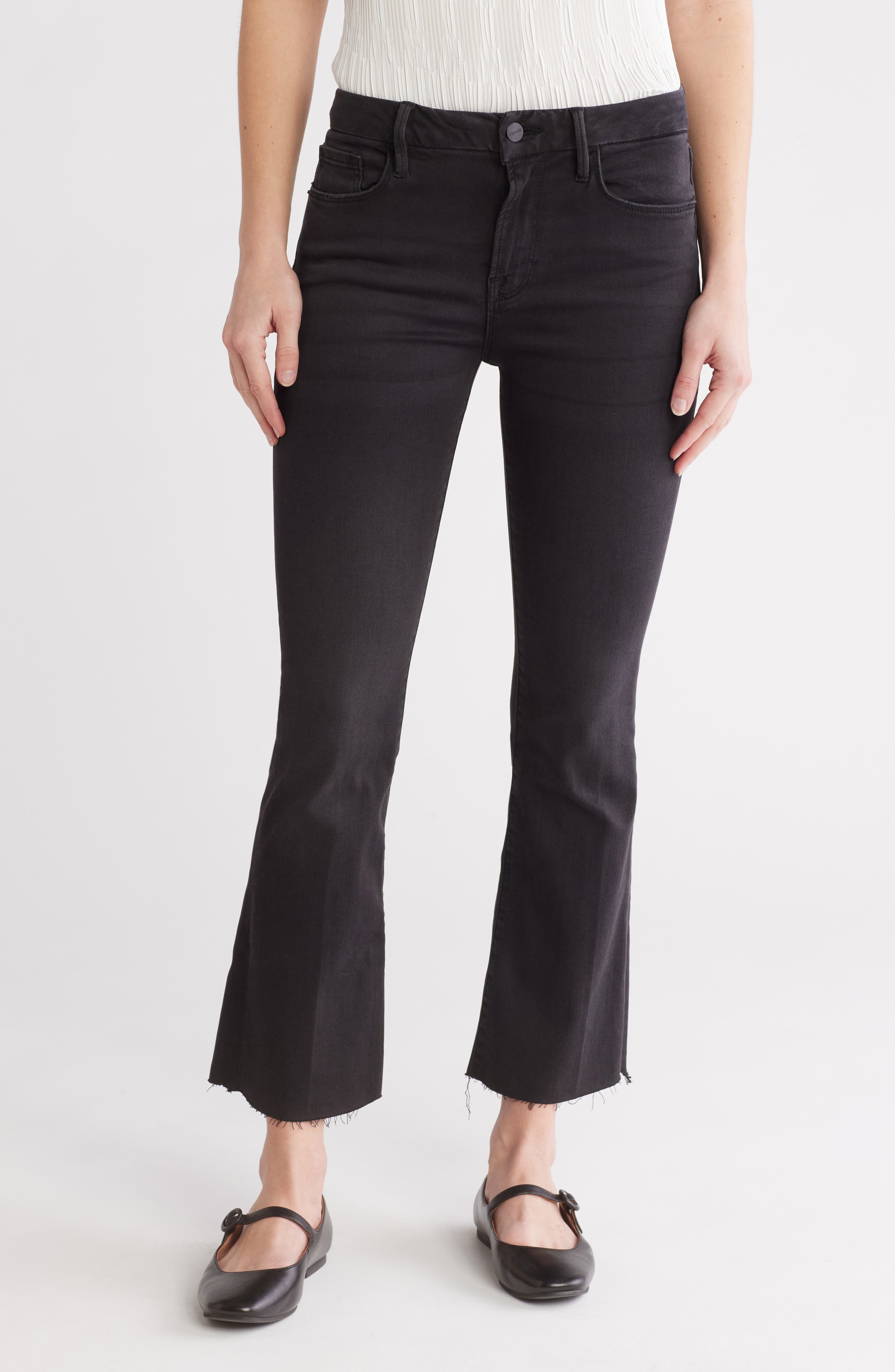 FRAME Le Crop Mini Bootcut Jeans