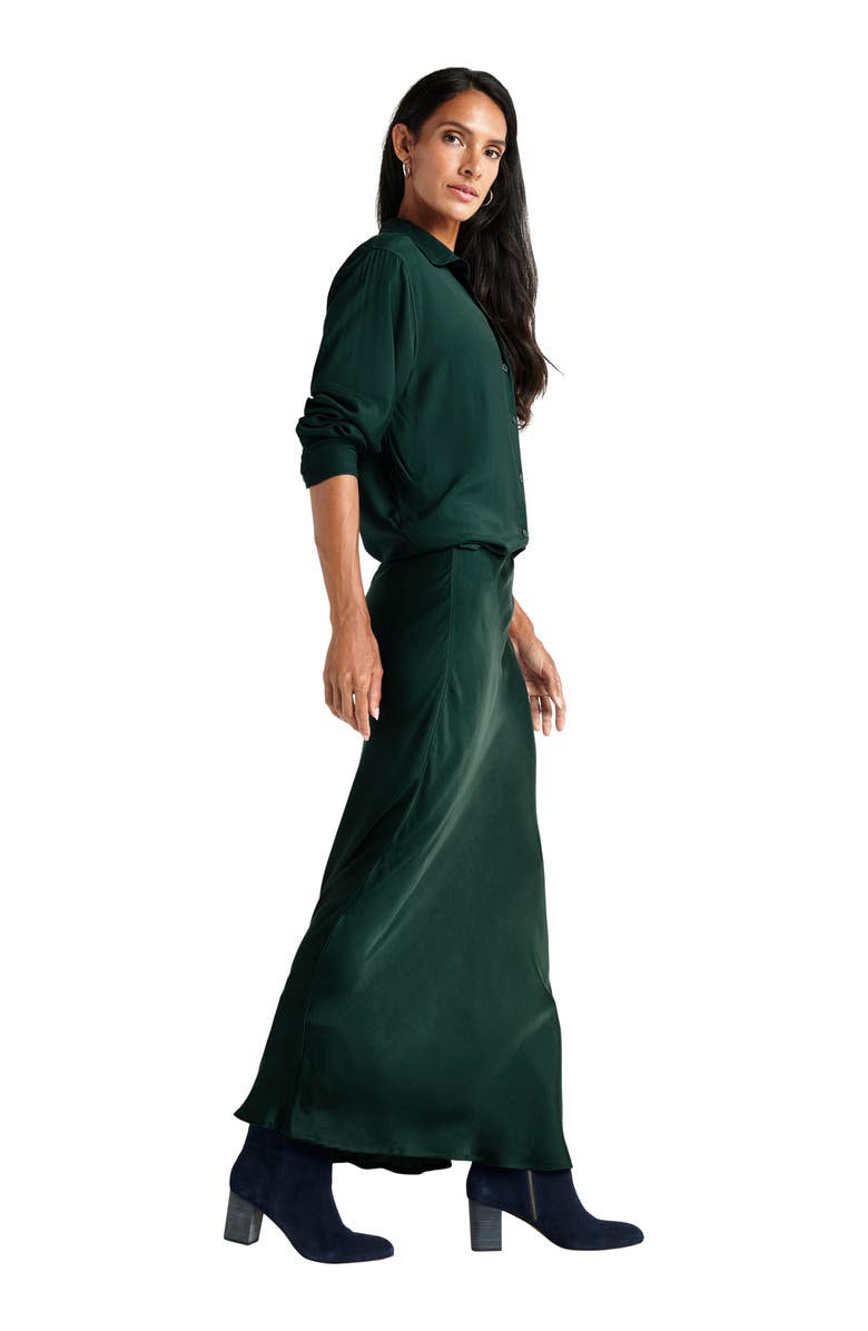 Splendid Orla Maxi Skirt, Alternate, color, Balsam