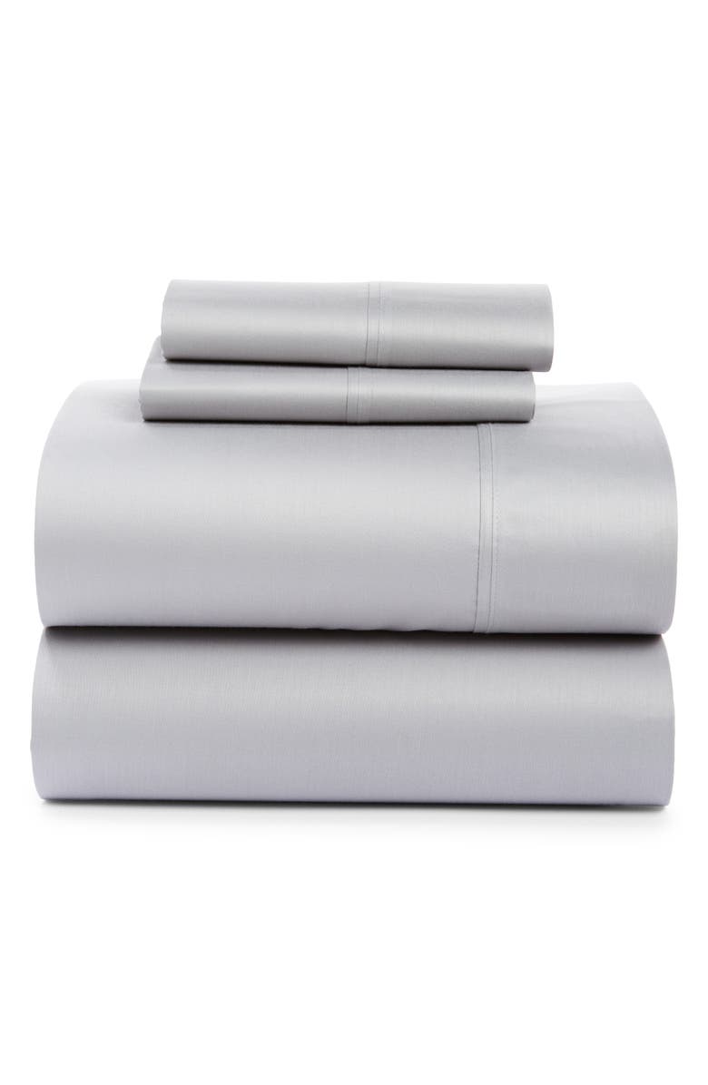 Hotel Espalma 300 Thread Count Cotton Sateen Sheet Set, Main, color, 