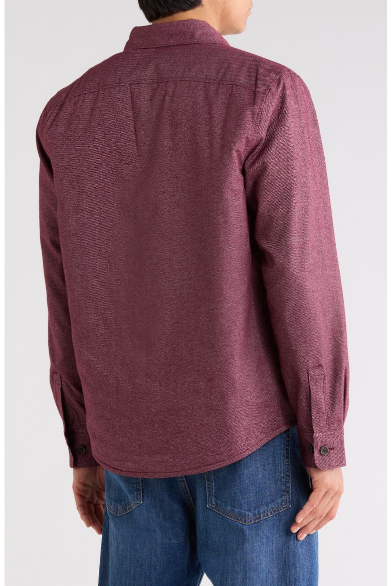 Heathered Shirt Jacket, Alternate, color, PORT ROYALE
