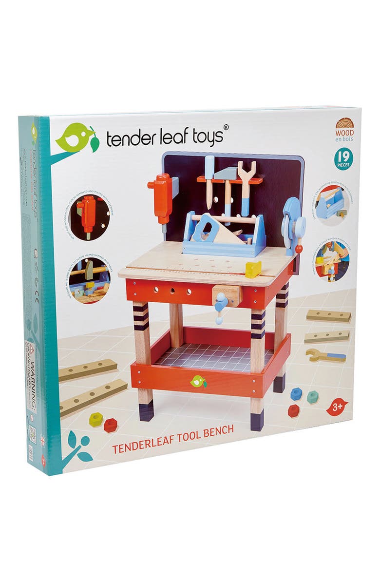 Tender Leaf Toys Tool Bench Playset, Alternate, color, Multi
