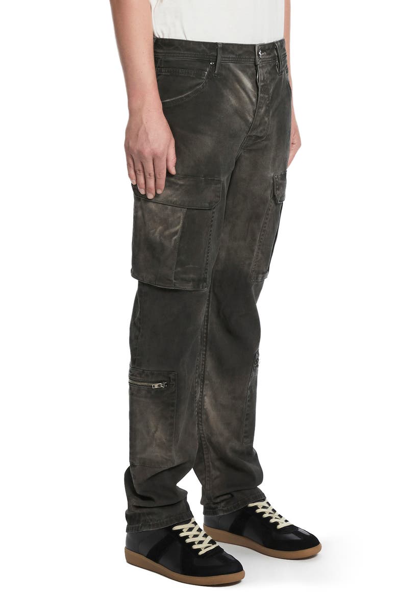 Tapered Stretch Twill Cargo Pants, Alternate, color, NEO