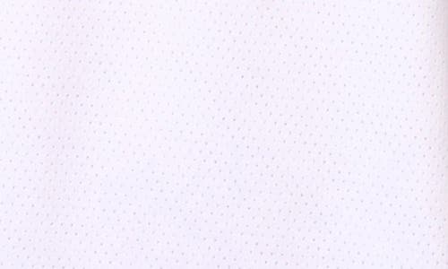 Shop Tailorbyrd Solid Perforated Performance Quarter Zip Polo In White