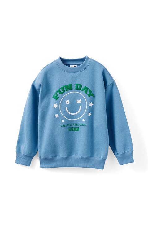 Kid's Sammy Oversize Crew (Toddler, Little Kid & Big Kid)