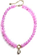 BaubleBar Janette Beaded Pendant Necklace