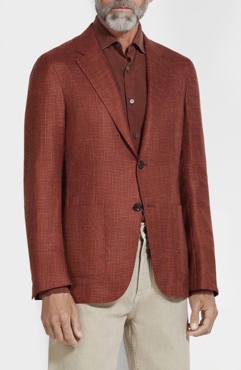 Houndstoot Cashmere, Silk & Linen Cardigan Jacket