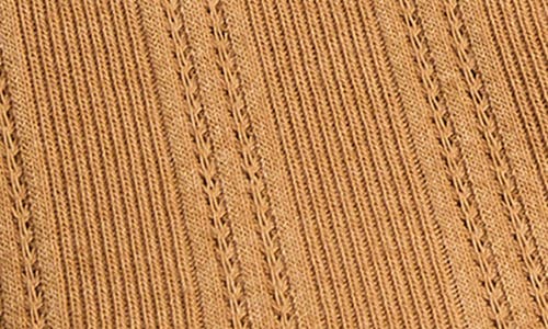 Lucky Brand Ribbed Henley In Brown