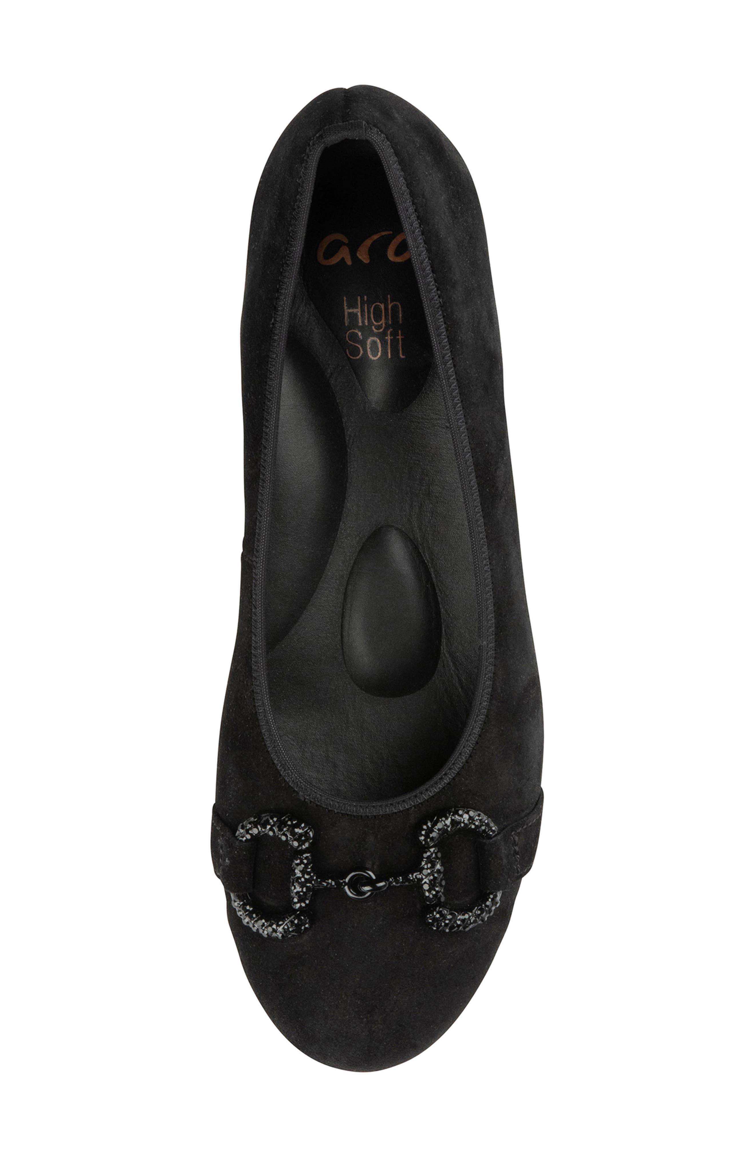 ara Serenity Flat, Alternate, color, Black