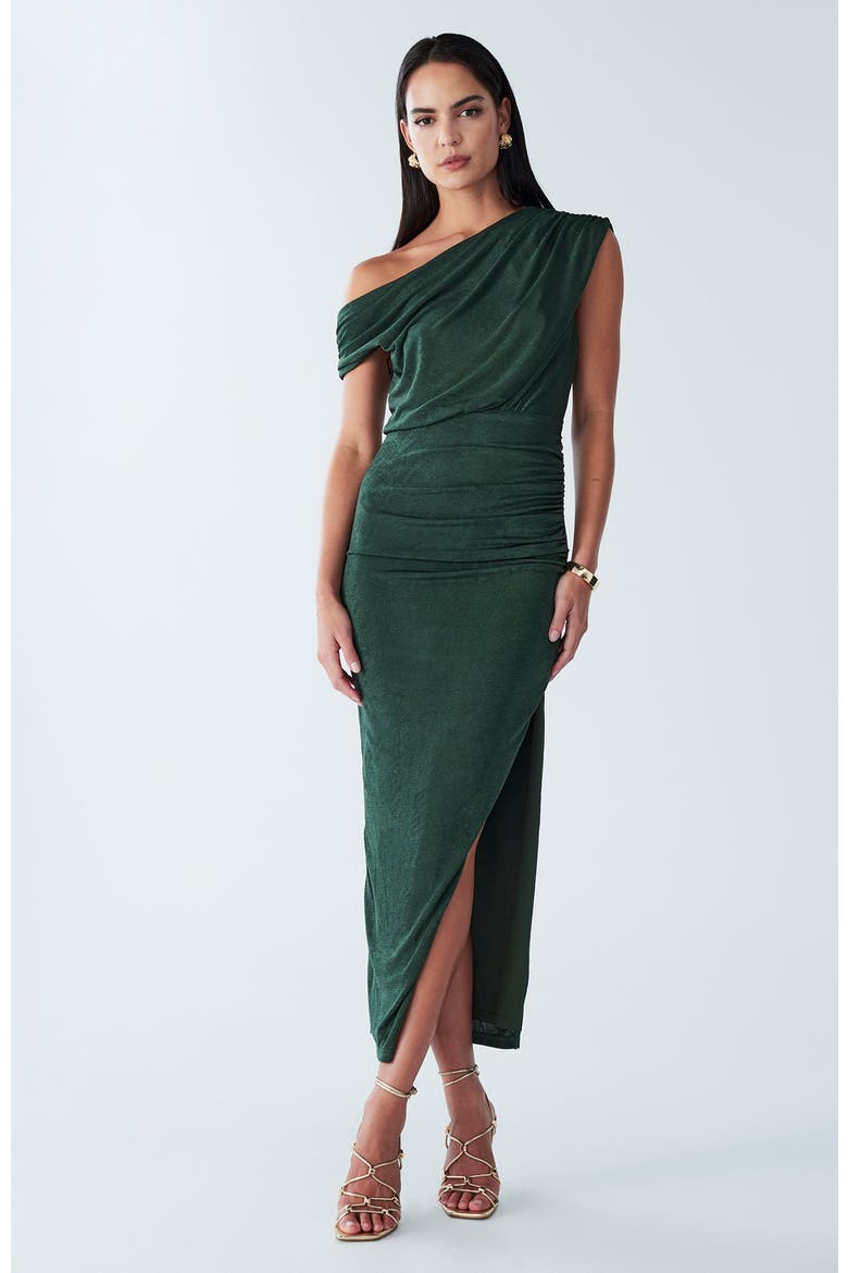 Veleda Midi Dress, Alternate, color, Khaki