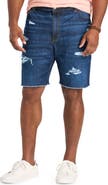 True Nation by DXL Big & Tall Athletic-Fit Everyday Denim Shorts