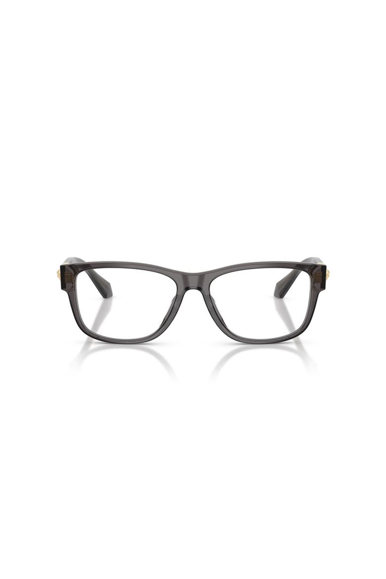 54mm Rectangle optical glasses, Alternate, color, Grey