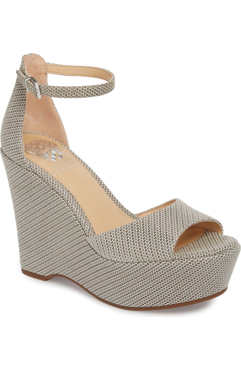 Vince Camuto Tatchen Ankle Strap Platform Sandal, Main, color,