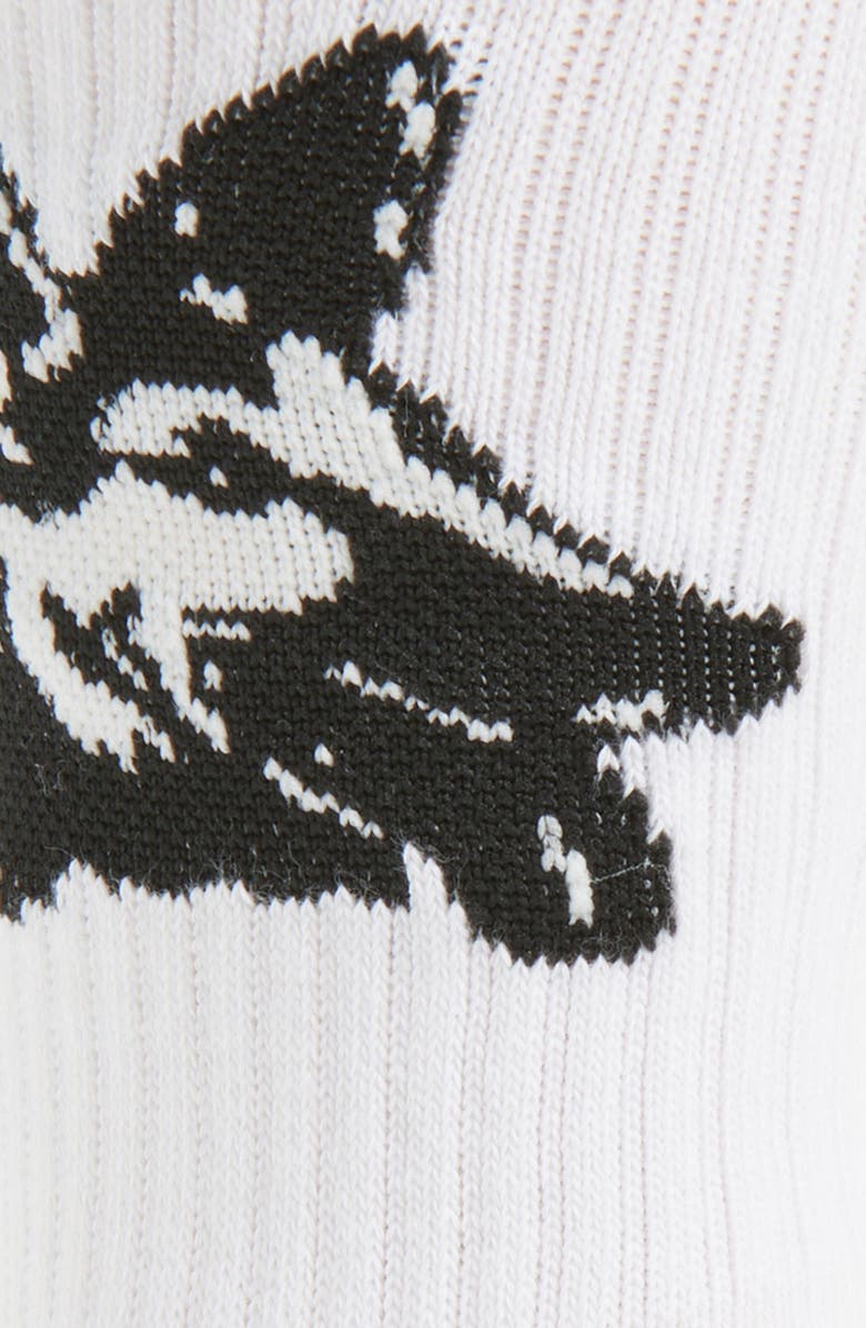 MARKET Shepard Cotton Blend Crew Socks, Alternate, color, White