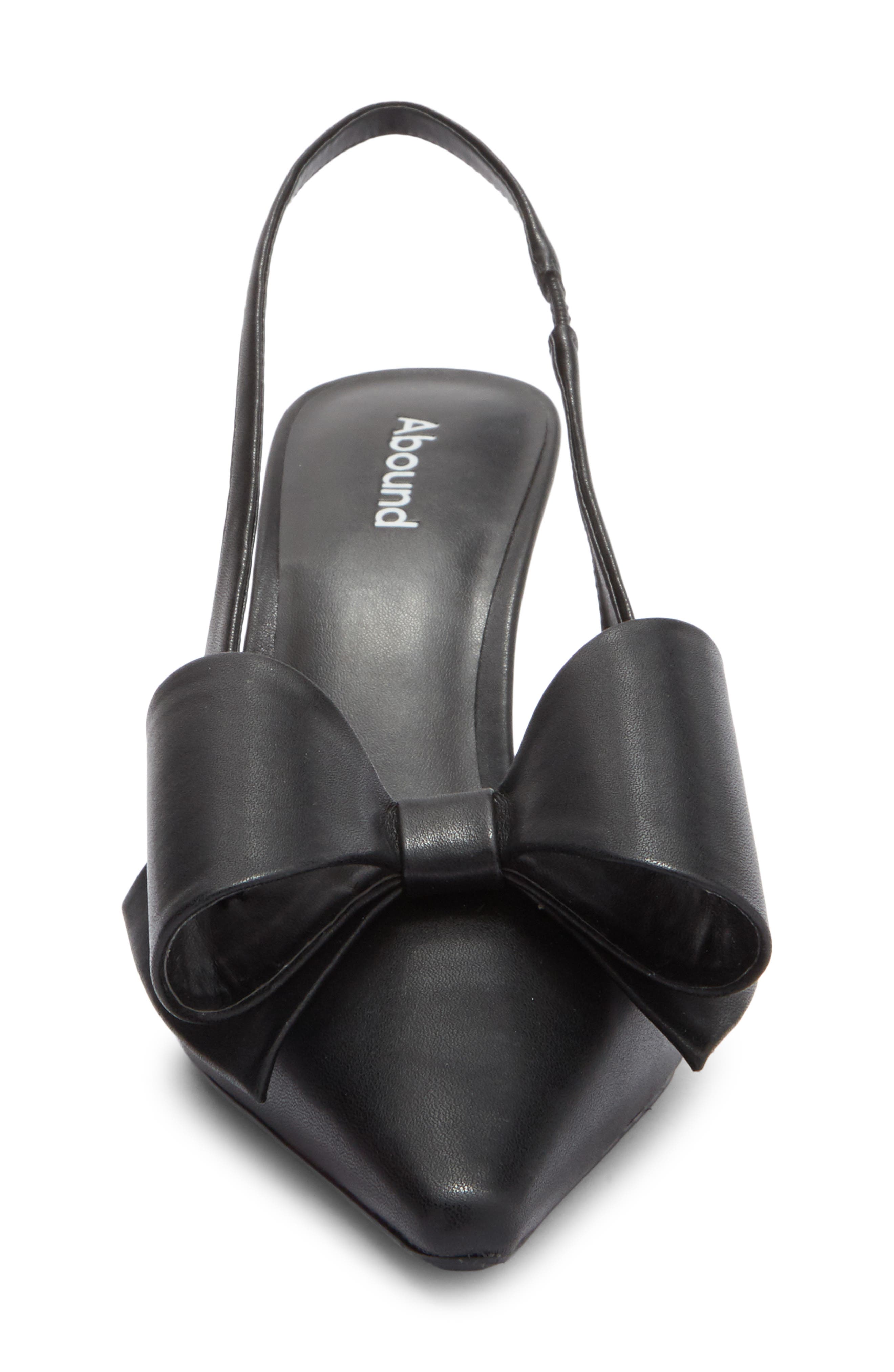 Abound Heaven Slingback Pump, Alternate, color, Black