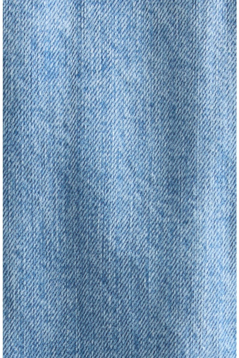 Shrunken Selvedge Denim Jacket, Alternate, color, LIGHT BLUE