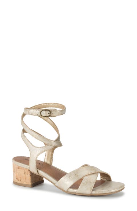 Vivian Block Heel Sandal (Women)