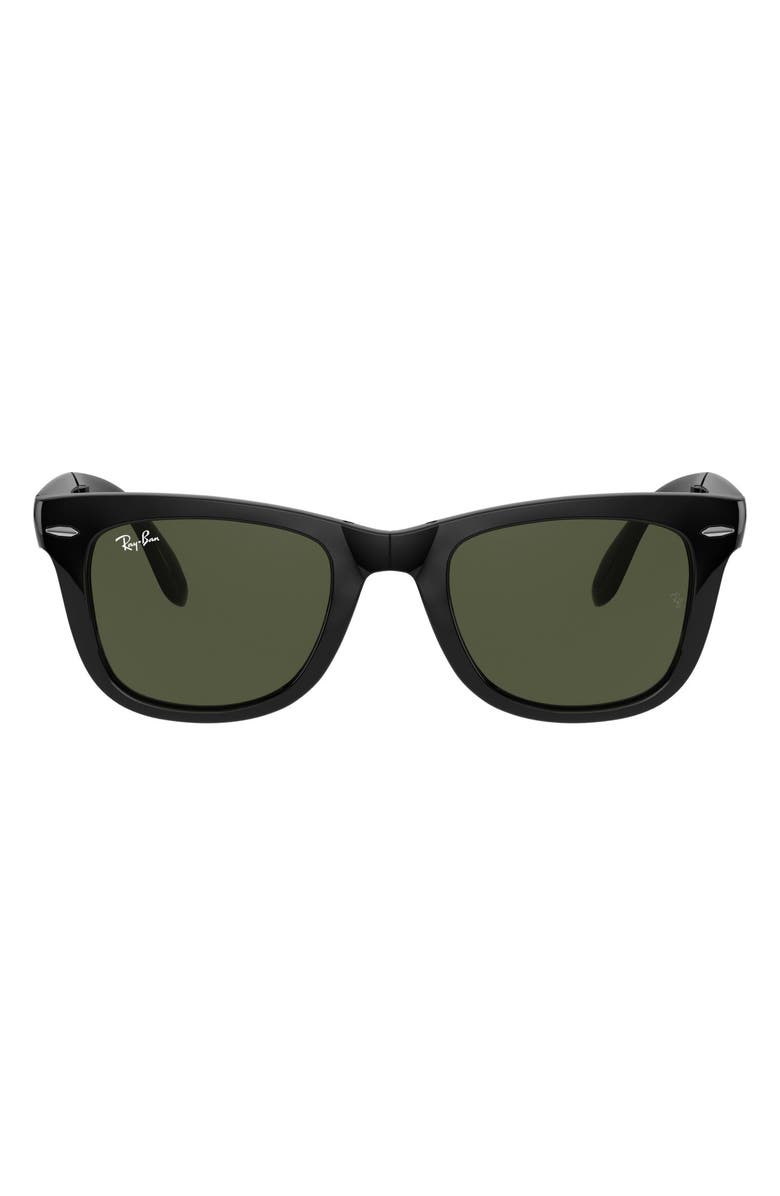 Ray-Ban Wayfarer 50mm Folding Sunglasses, Alternate, color,