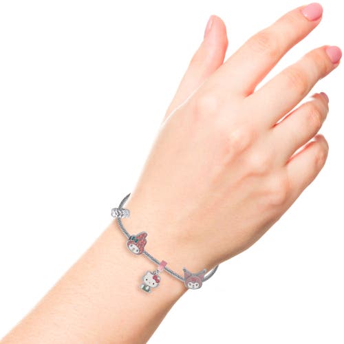 Hello Kitty & Friends Charm Bracelet In Silver