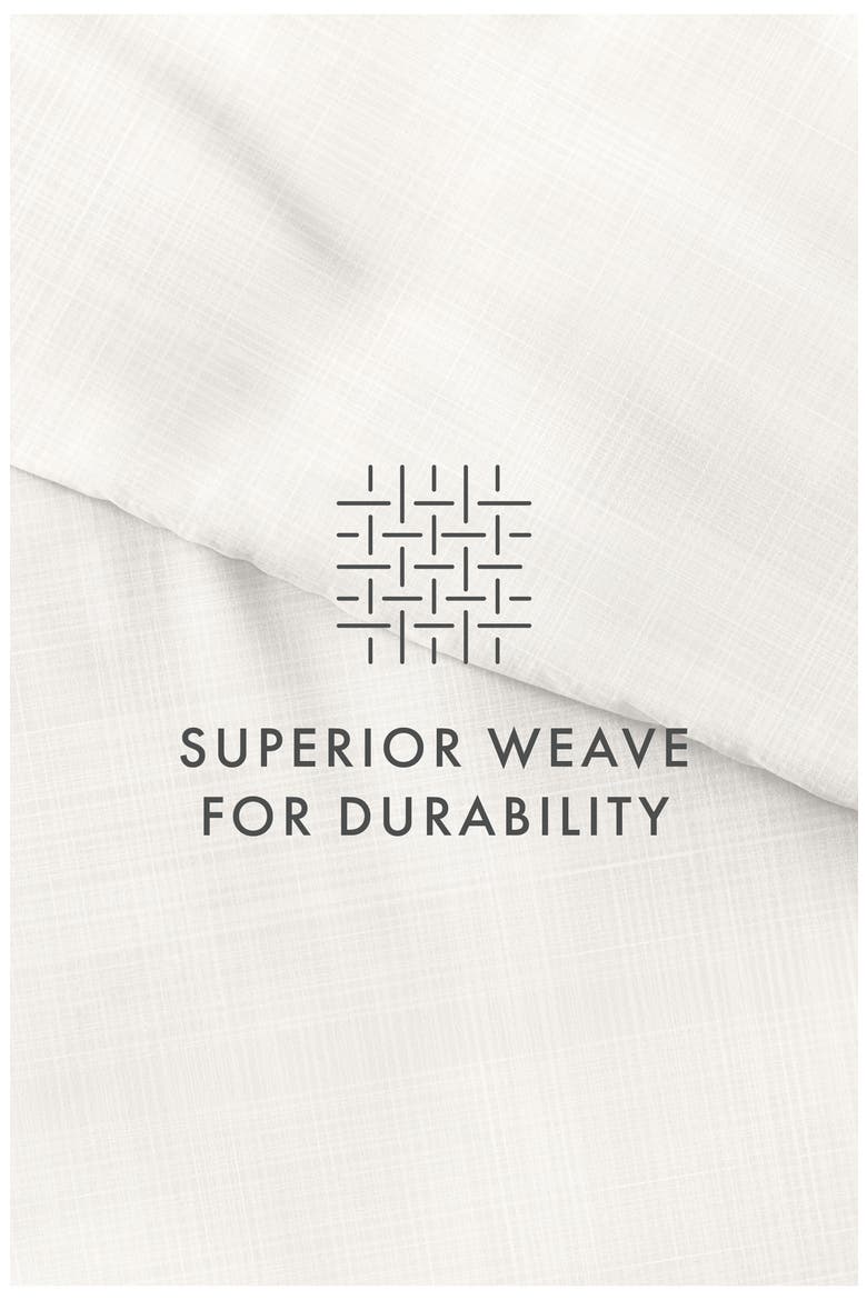 Premium Ultra Soft Thatch Pattern 3-Piece Duvet Cover Set, Alternate, color, RAY