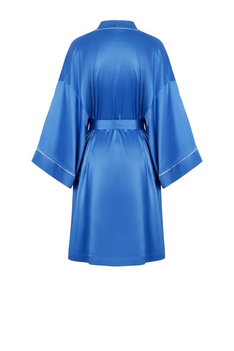 Salina Short Robe, Alternate, color, Blue