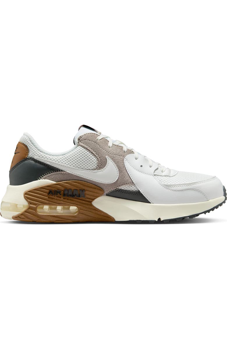 Nike Air Max Excee Sneaker, Alternate, color, 102 Summit White/Summit White-Lt British Tan
