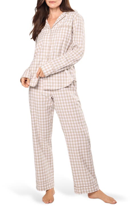 Gingham Cotton Pajamas