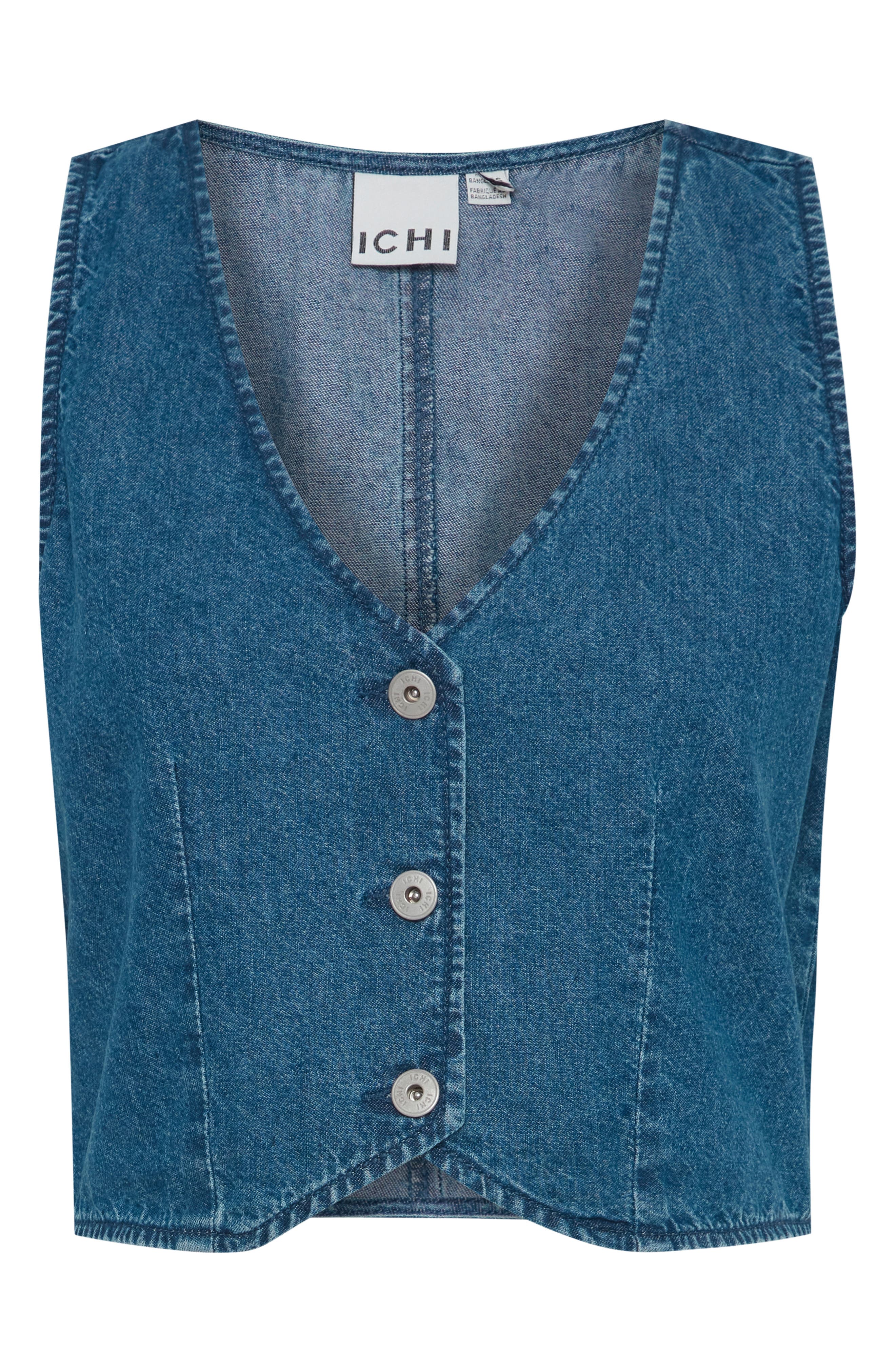 ICHI Denim Vest