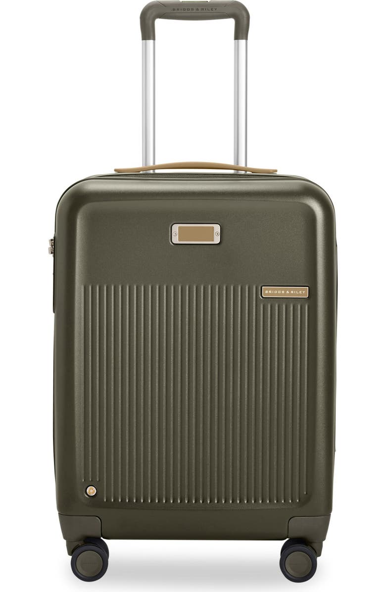 Briggs & Riley SYMPATICO GLOBAL CARRY-ON EXPA, Main, color, Olive