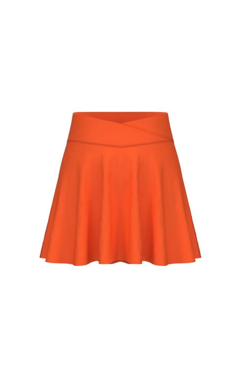 Vitality Cloud Ii Crossover Skort In Orange