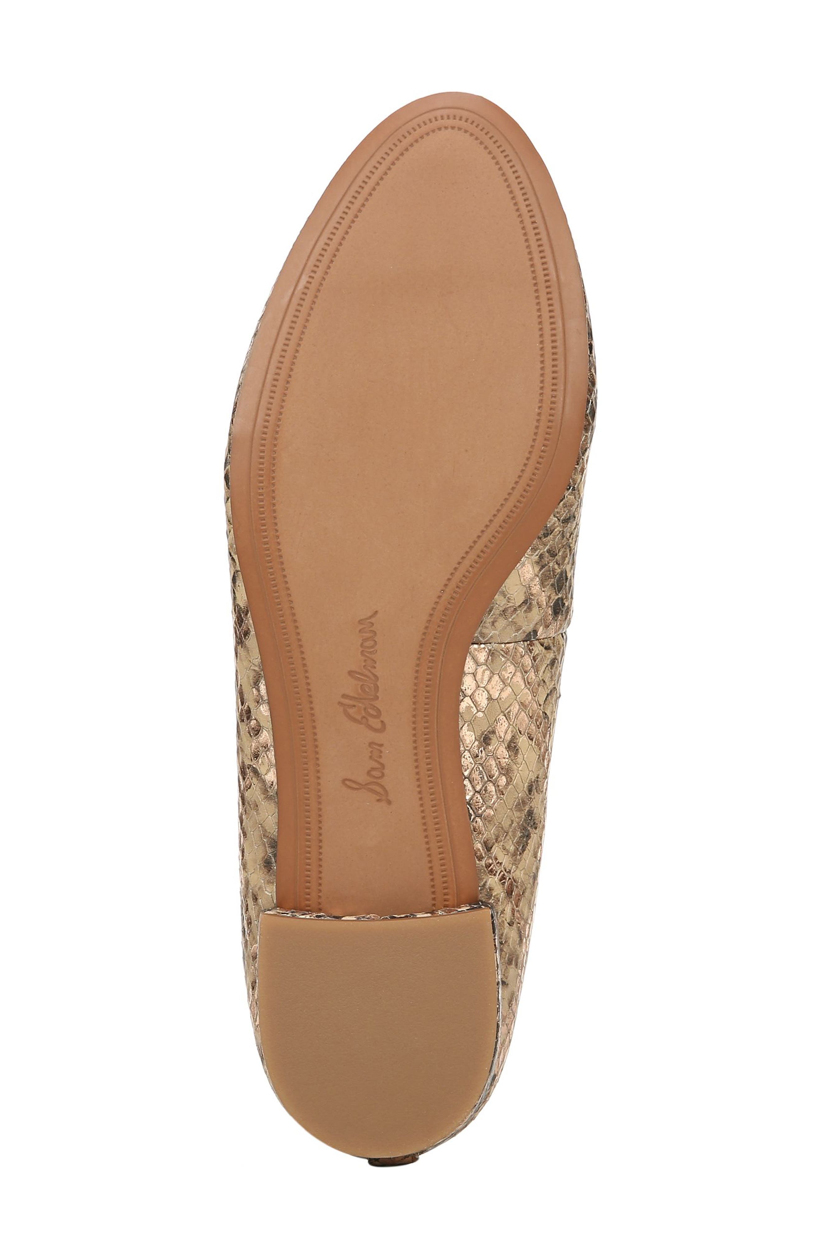 Jordy Flat, Alternate, color, PRALINE MULTI LEATHER