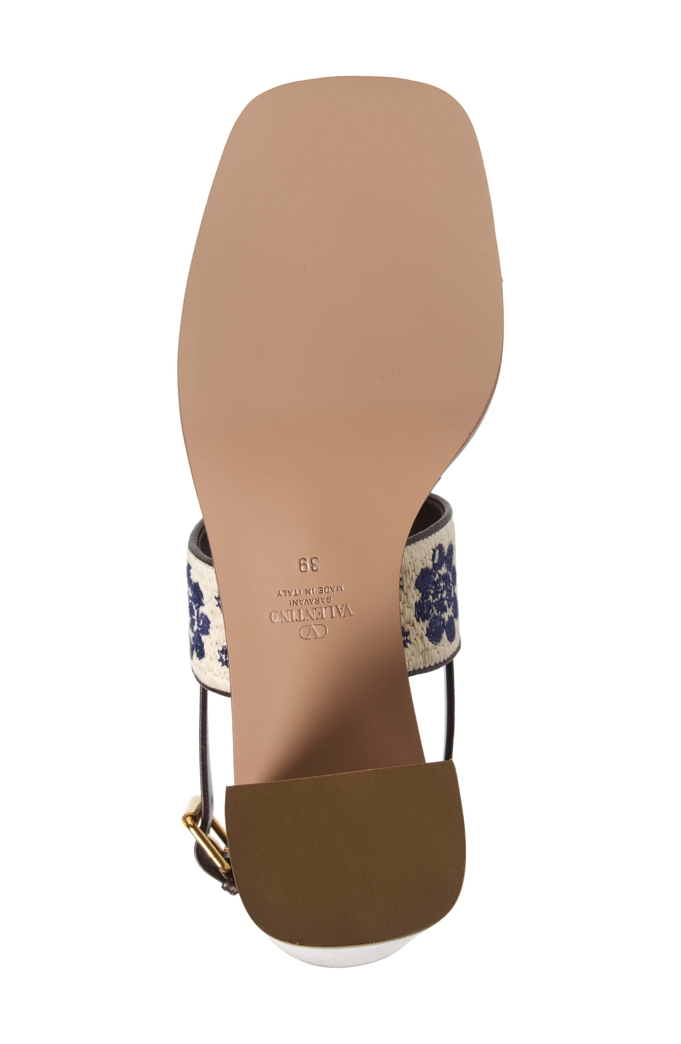 Valentino Garavani County Slingback Sandal, Alternate, color, Fondant