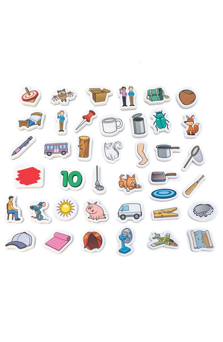 Junior Learning Rainbow Cvc Objects Magnetic Foam Set, Alternate, color, Multicolored