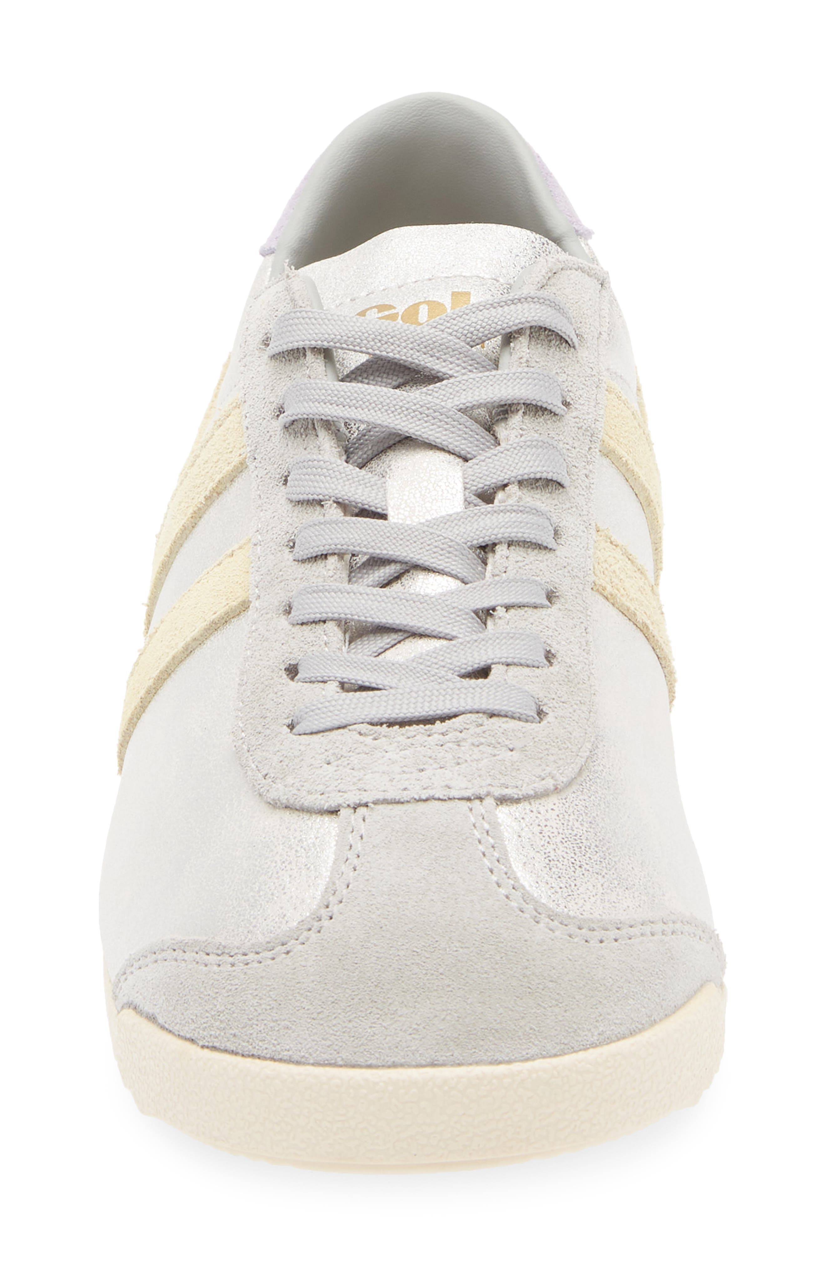 Gola Bullet Blaze Low Top Sneaker, Alternate, color, Silver/ Lemon/ Lavender
