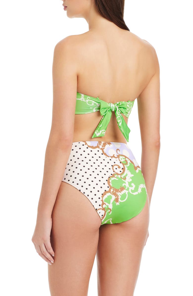 Sanctuary Reversible High Waist Swim Bottoms, Alternate, color,