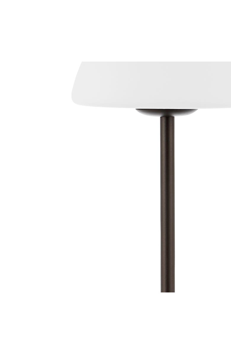 JONATHAN Y Xavier Bohemian Farmhouse Iron Rechargeable Integrated Portable LED Table Lamp, Alternate, color, Oil Rubbed Bronze