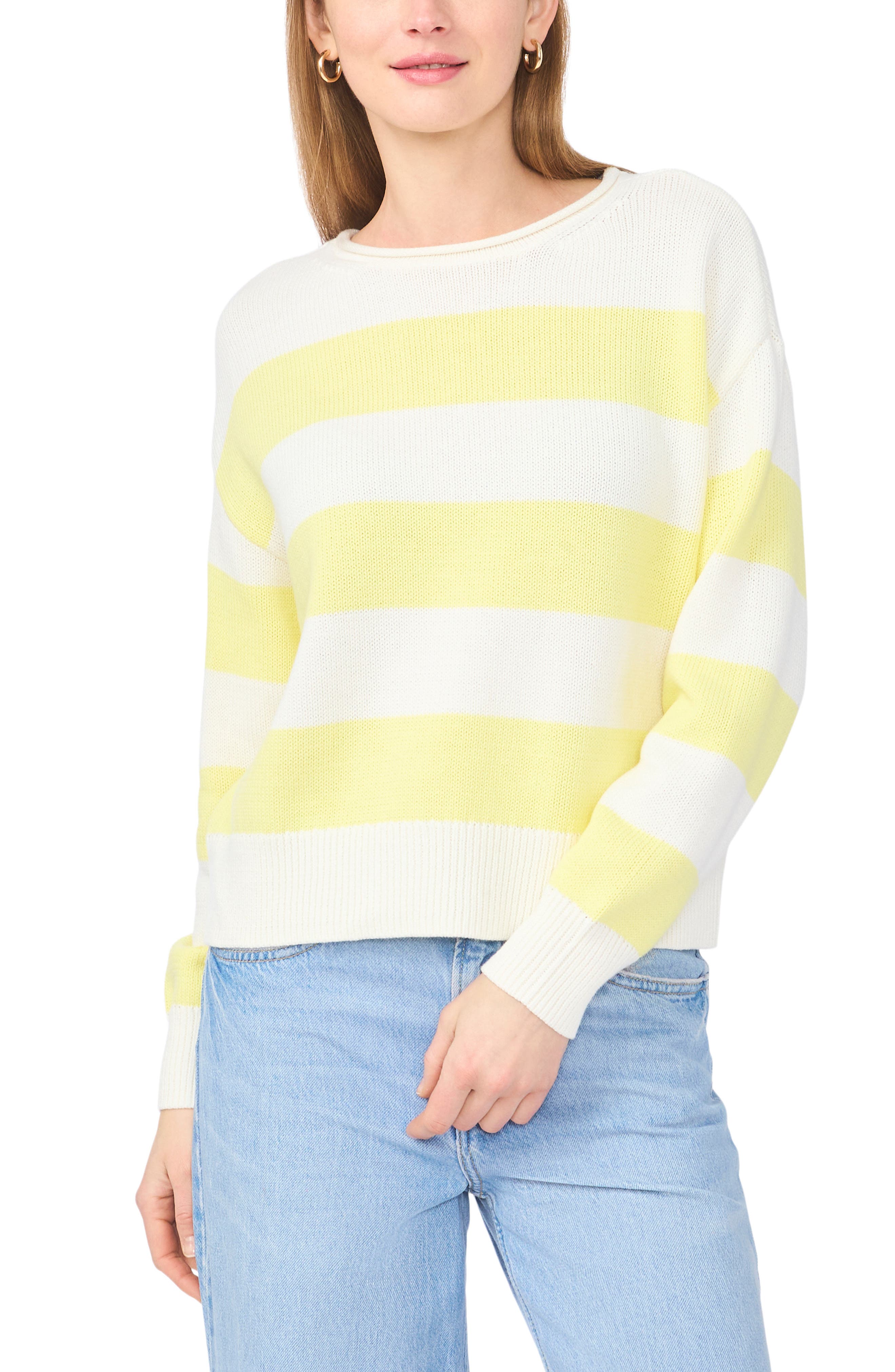 Stripe Roll Neck Sweater - image 3
