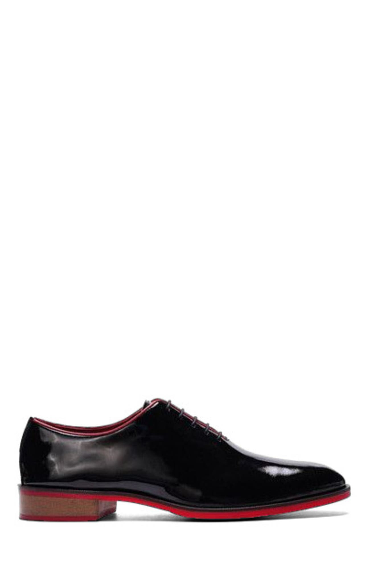 CARLOS SANTANA Sinclair Cap-Toe Tuxedo Oxford, Alternate, color, 