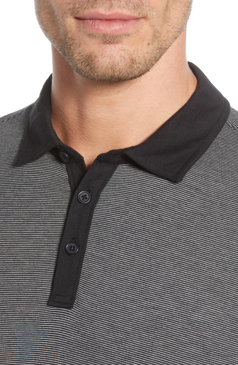 Robert Barakett Renwick Regular Fit Long Sleeve Polo, Alternate, color,