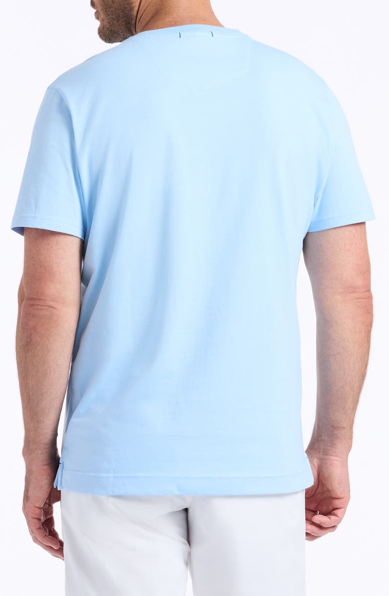 Robert Graham Hole In Fun Graphic T-Shirt, Alternate, color, Light Blue