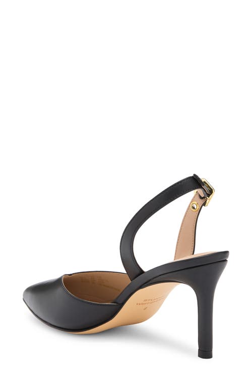 Stuart Weitzman Ryder Slingback Leather Pump