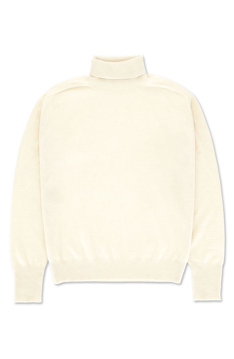 Fortela Shannon High Neck Jumper, Main, color, Cream